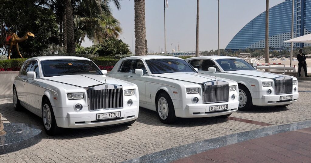 Limousine luxury car in abu dhabi