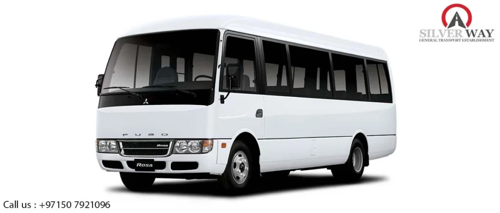 12 seater bus for rent in Abu Dhabi
